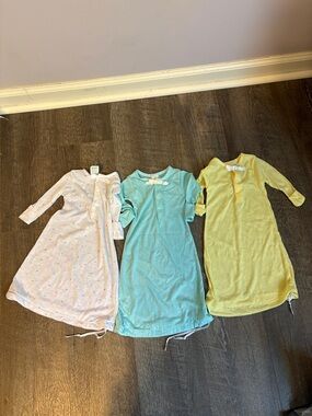 JCPenny Vintage Set of Three Toddletime Infant/Toddler Sleep Sacks Gown Size XS